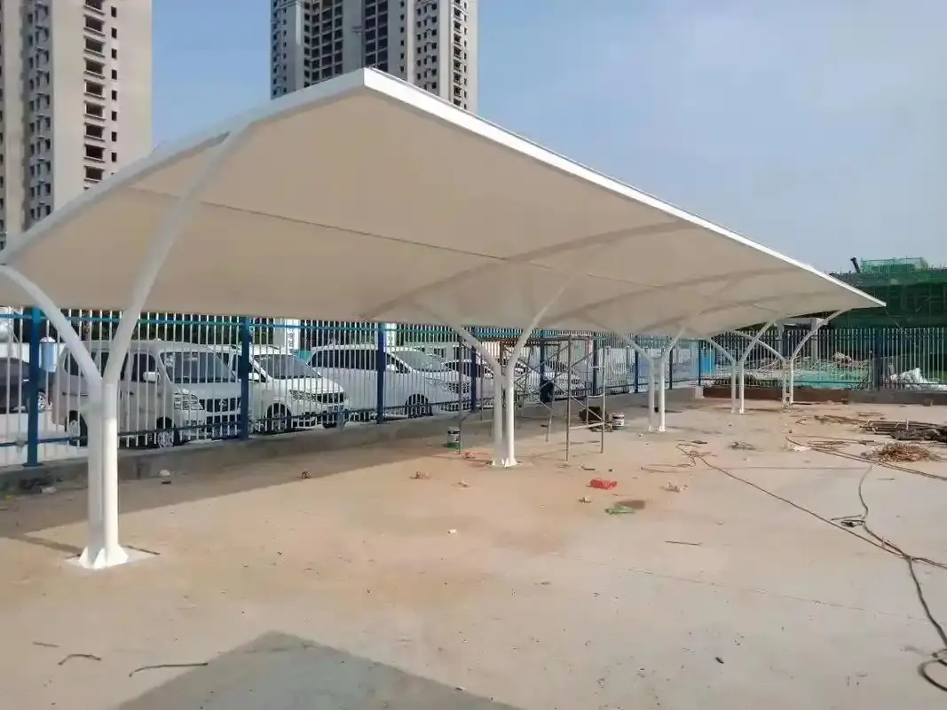 贵州湄潭园区停车棚为何生锈漏水？选购膜结构先避开这三个坑
